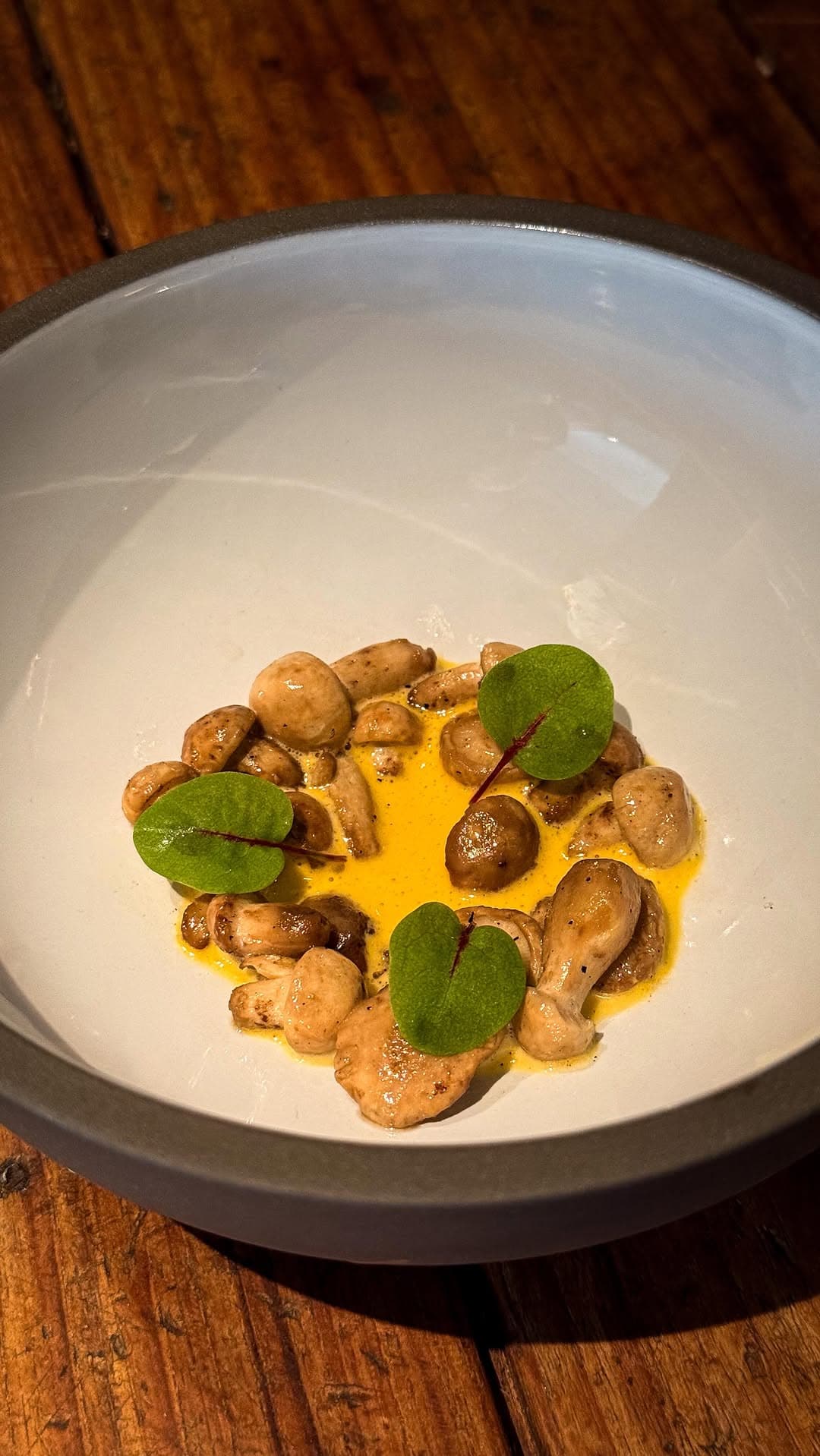 Perretxikos a la brasa