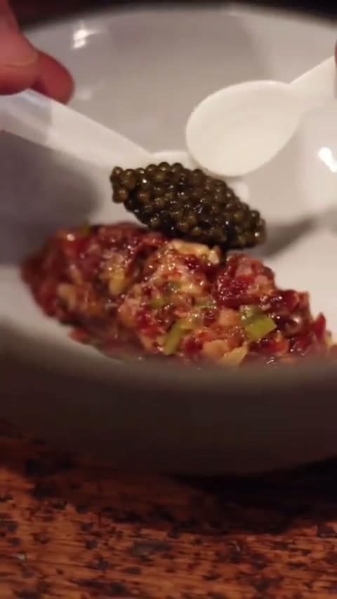 Tartar de buey de raza Casin