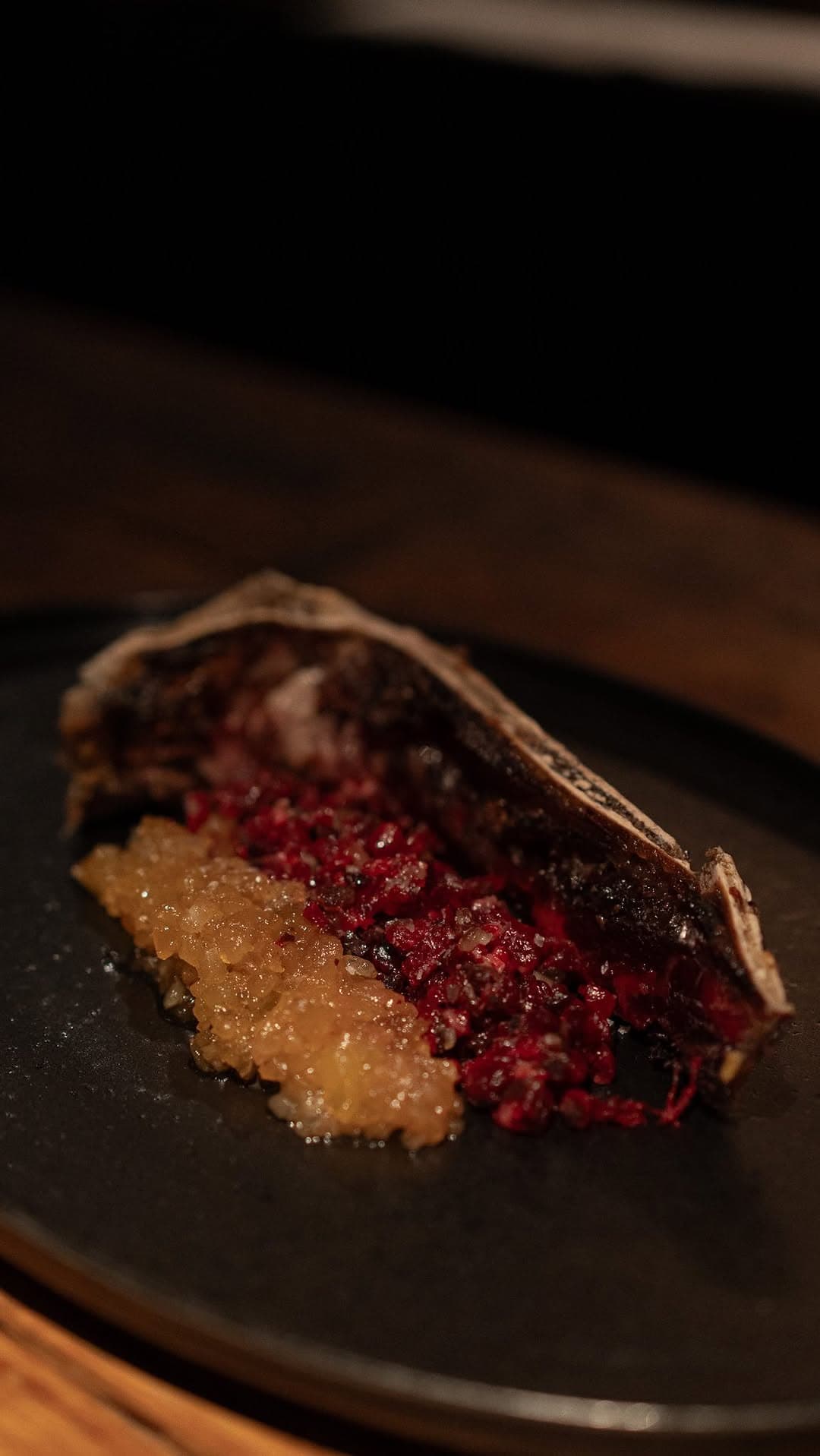 Tartar de chuleta asada