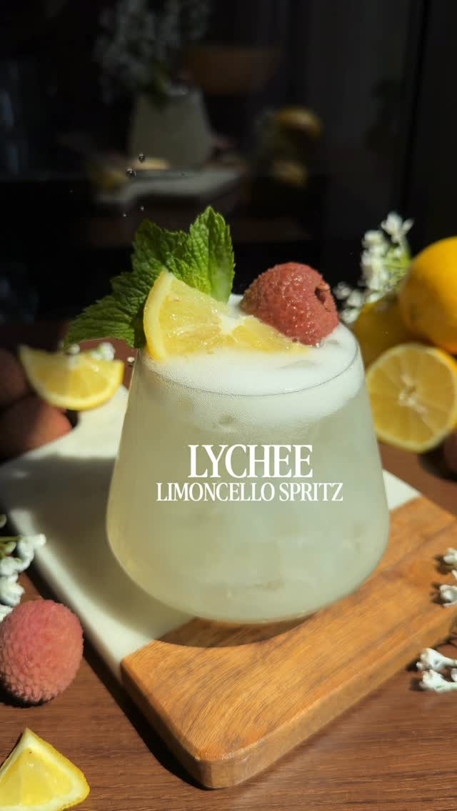 Lychee Limoncello Spritz