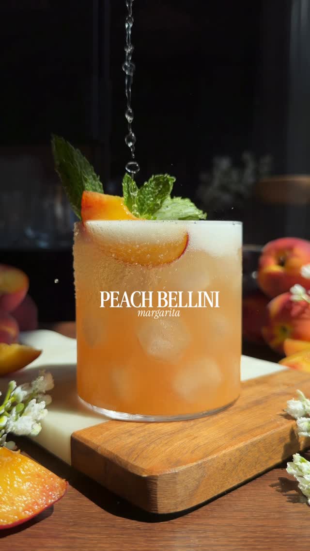 Peach Bellini Margarita