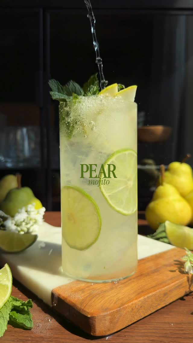 Pear Mojito