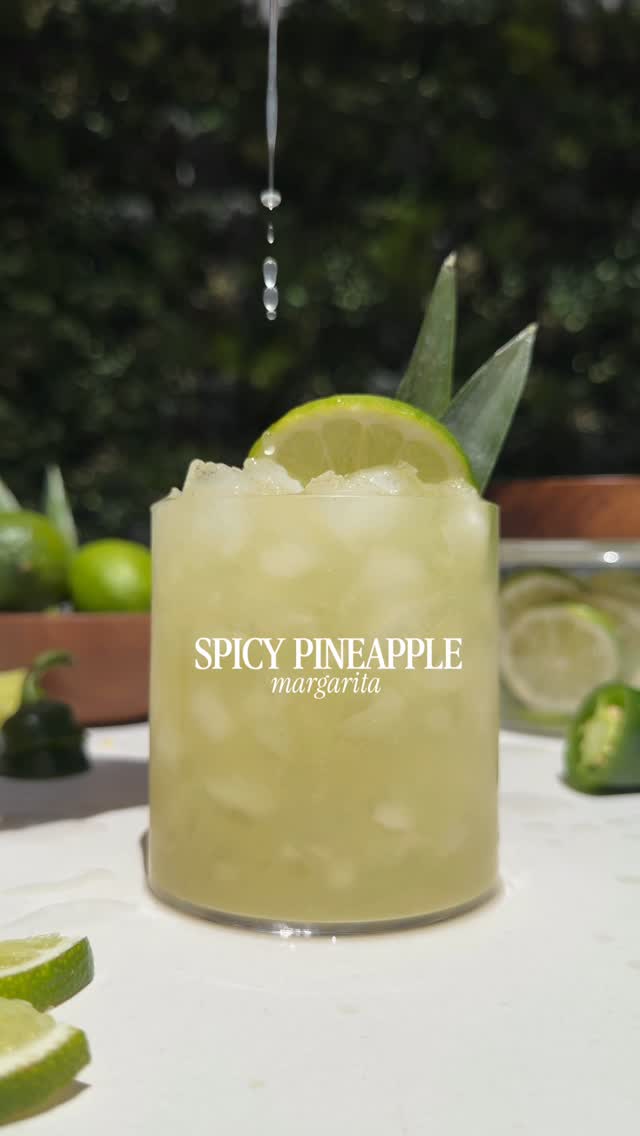 Spicy Pineapple Margarita