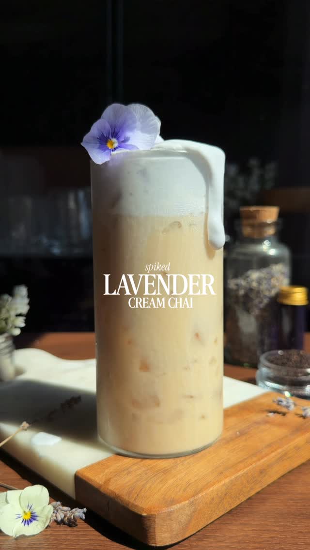 Spiked Lavender Cream Chai