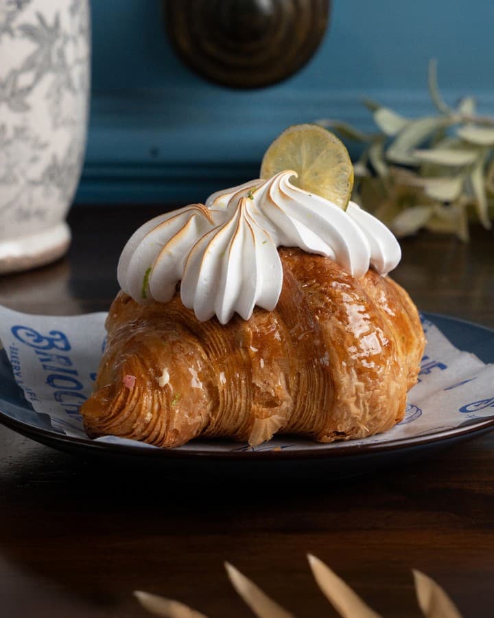 Croissant Pie de Limón